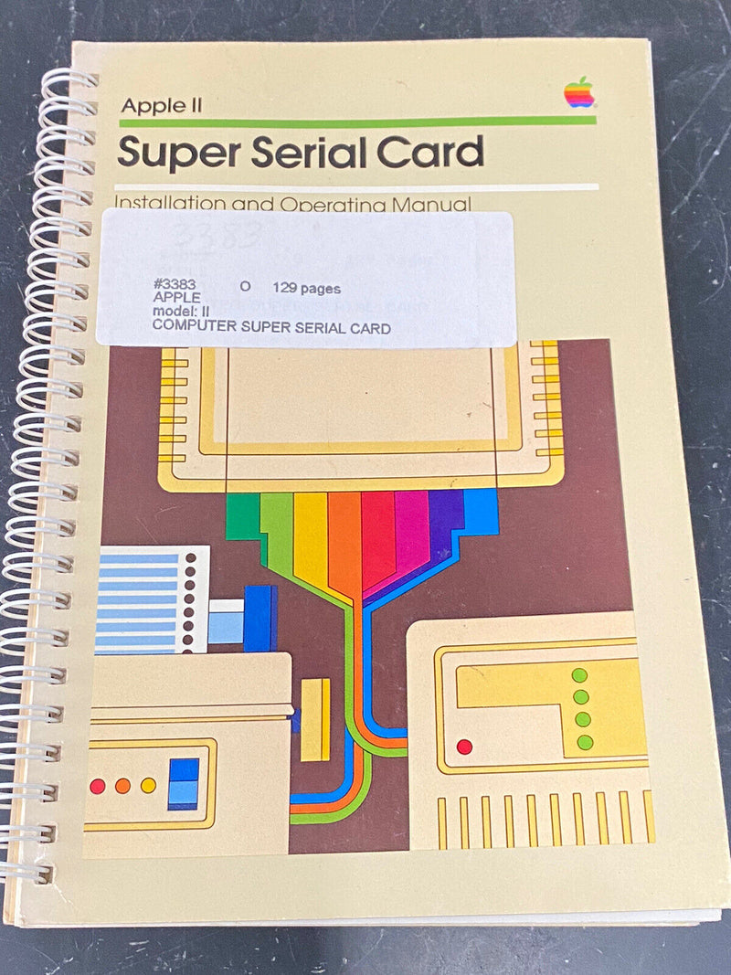 Vintage Manual - Apple II Super serial card