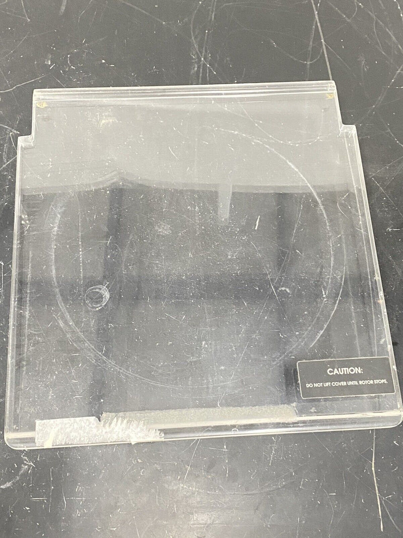 Savant SpeedVac Centrifugal Centrifuge Epoxy Glass Lid Cover, 13.5”x 12.75”