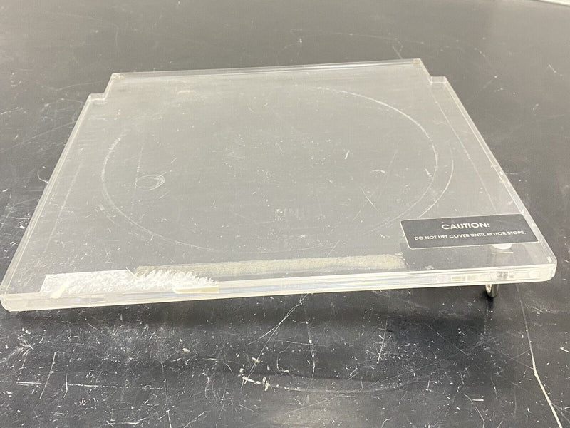 Savant SpeedVac Centrifugal Centrifuge Epoxy Glass Lid Cover, 13.5”x 12.75”