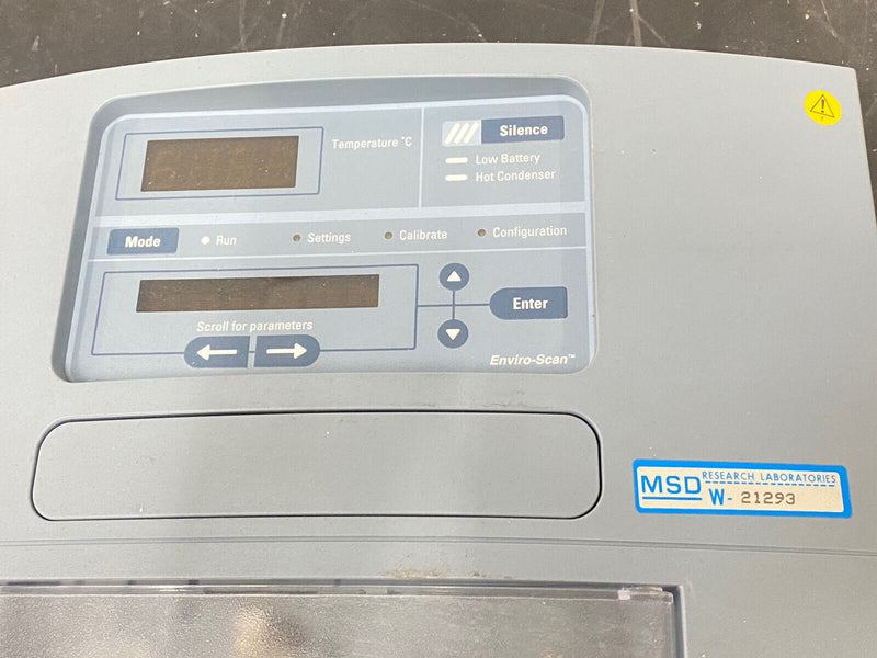 MSD Research Laboratories Thermo 8607 [-80C] Freezer, Temperature Chart Recorder