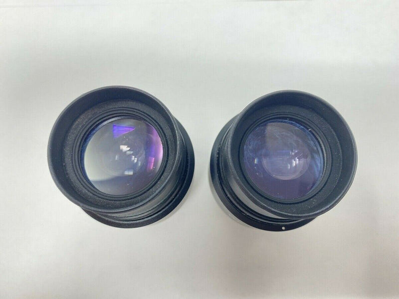 2X Motic BA400 Fluorescence Microscope Binocular Eyepieces, [WF PL 10X / 22]