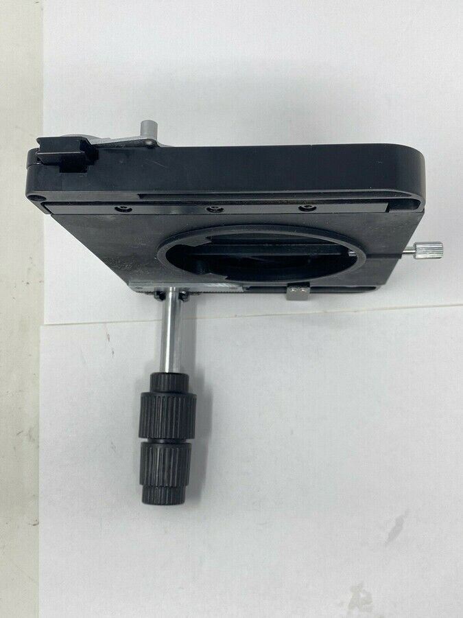 Motic BA400 Microscope Mechanical Stage [X & Y] Axis Adjustment & Slide Holder