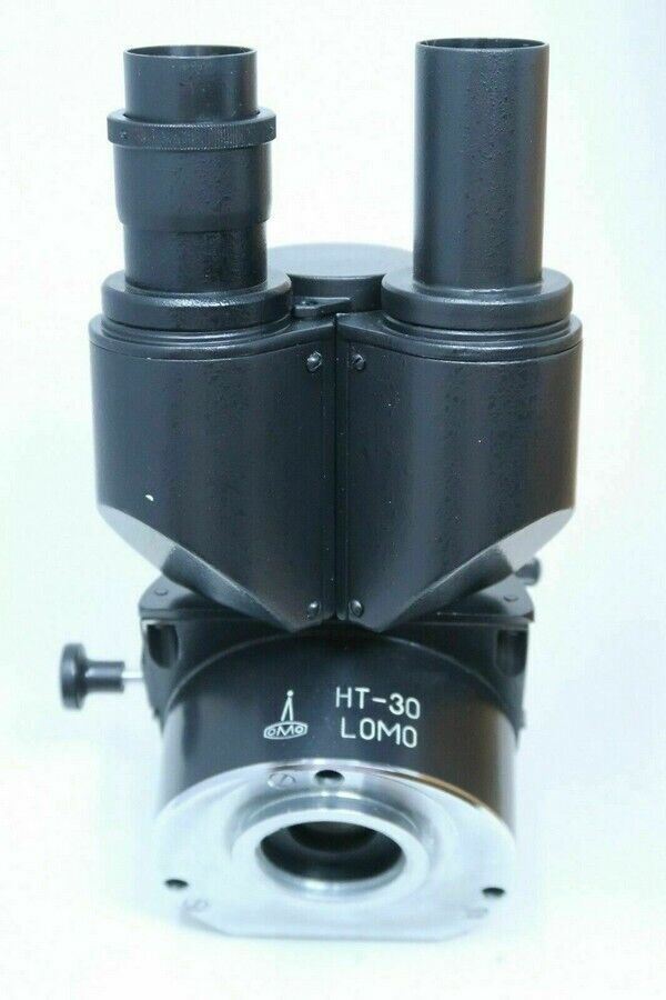 Lomo HT-30 Vintage Microscope Binocular Head & Camera Attachment & Accessories
