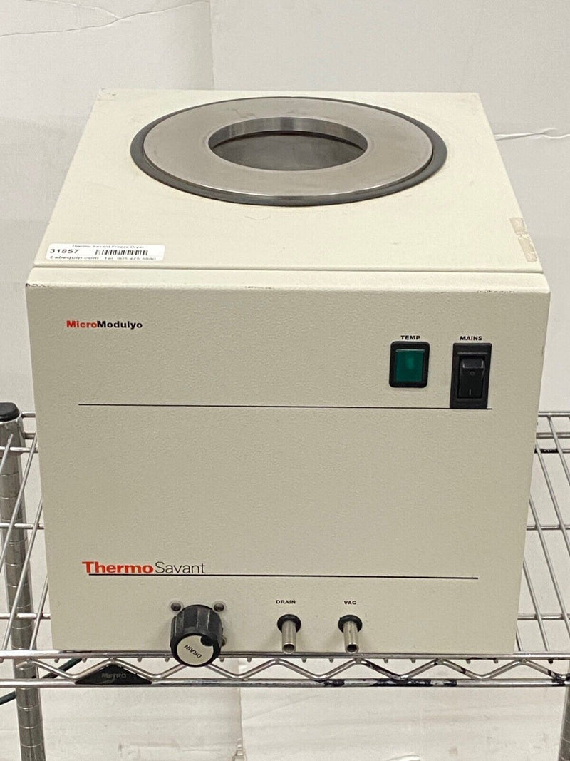 Thermo Savant MicroModulyo Bench-Type Cold Trap, Freeze Dryer