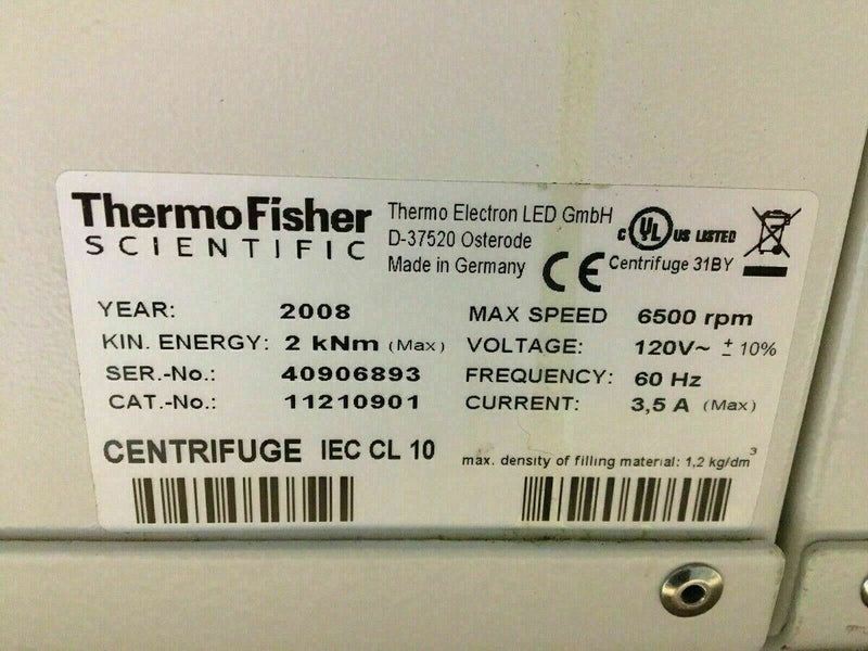 Thermo Fisher Scientific IEC CL10 (CAT