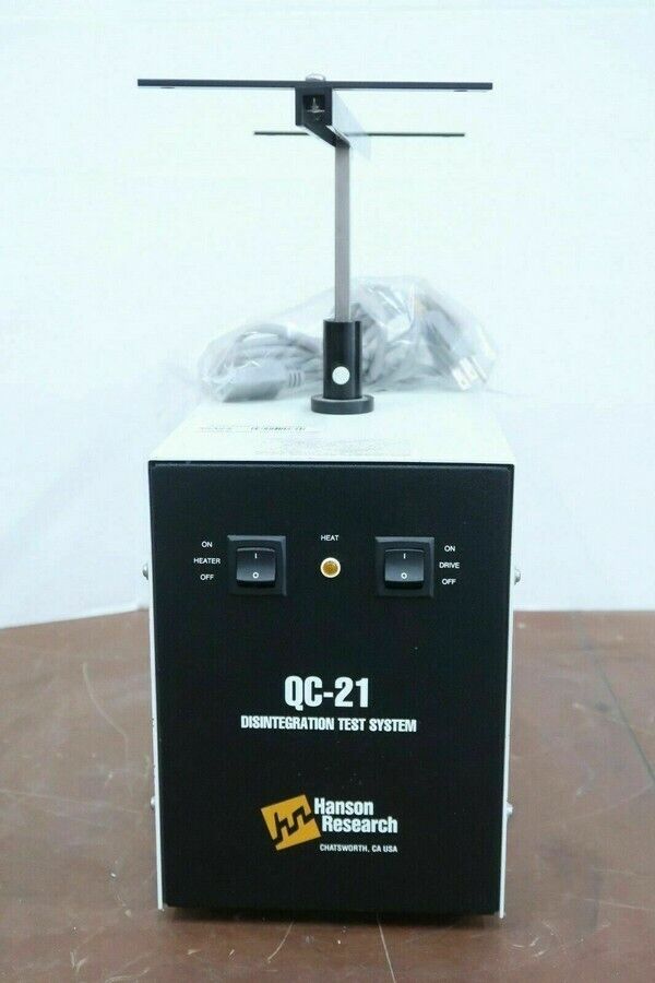 Hanson Research QC-21 (39-400-150) Laboratory Tablet Disintegration Tester