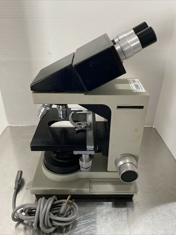Bausch + Lomb Optilume Balplan 31.32.13 Binocular Microscope 100x 40x 10x Lenses