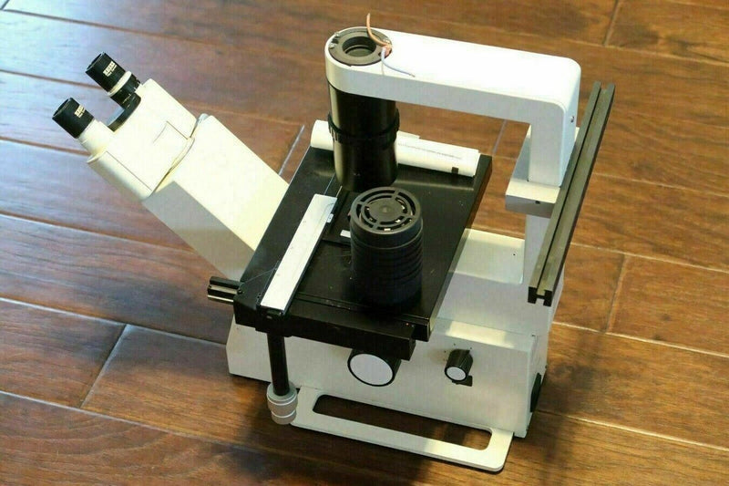 Carl Zeiss Telaval 31 Inverted Microscope, 5X 20X Planachromat LDN Ph Objectives