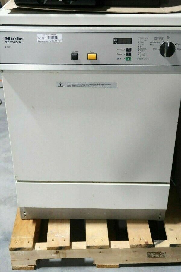 Miele Professional G7881 Free Standing Laboratory Glassware Dish Washer Machine
