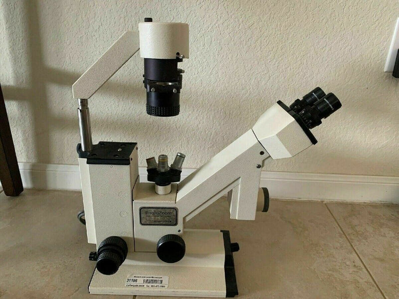 Bausch+Lomb PhotoZoom 31-19-14 Inverted Phase Contrast Microscope, 3X Objectives