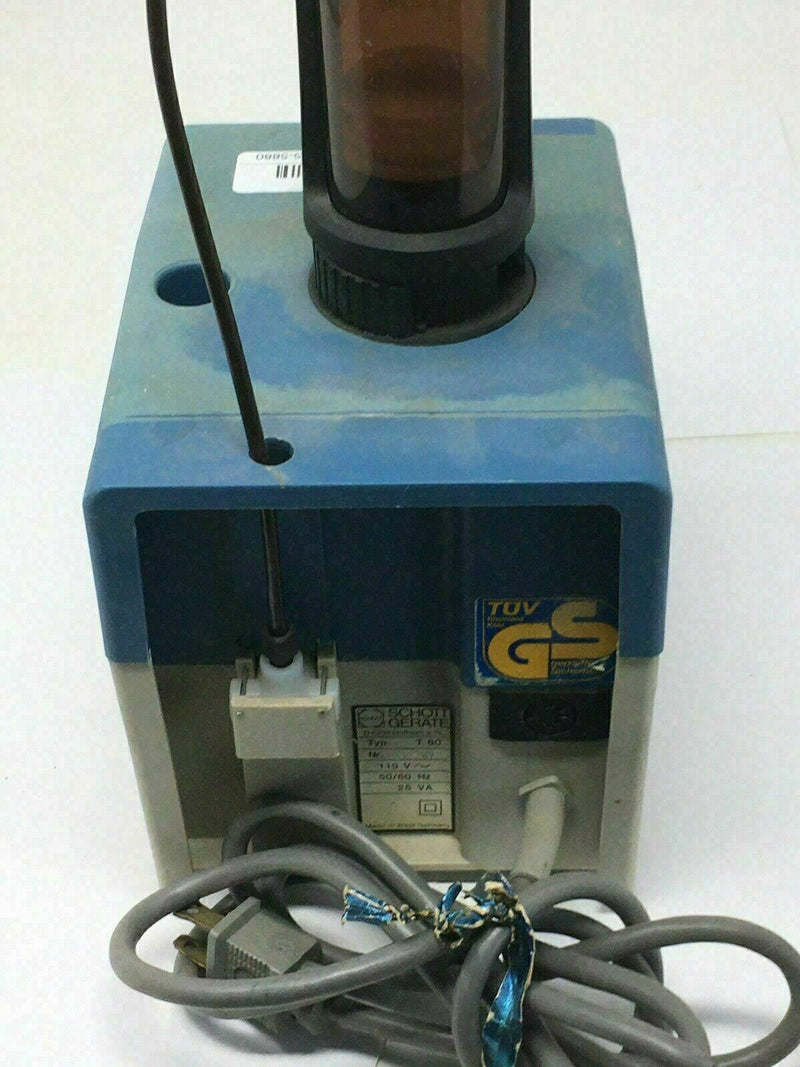 Schott Gerate Great Lakes Instruments Piston Burette Titration Titrator, T80/50