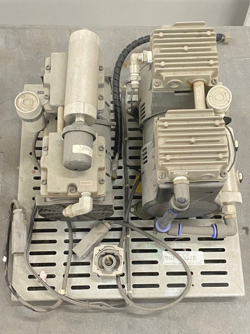 2X Thomas Compressor Vacuum Pumps for PEAK Scientific NM30LA Nitrogen Generator