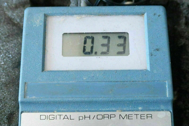 Digital pH/ORP Meter H5502-1, w/ Cosrad Power Cable & Carrying Briefcase, Case
