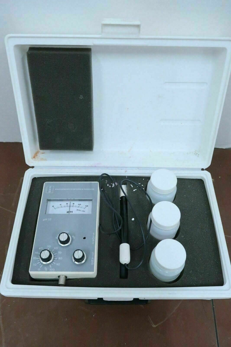 Engineered Systems & Design pH 52 Portable Meter with Carrying Case