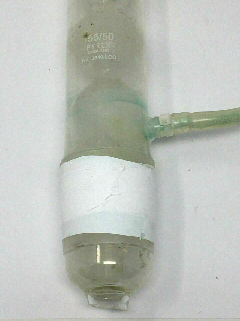Corning Pyrex Allihn Evaporator Glass Condenser 55/50 Soxhlet Extractor 3840-LCO