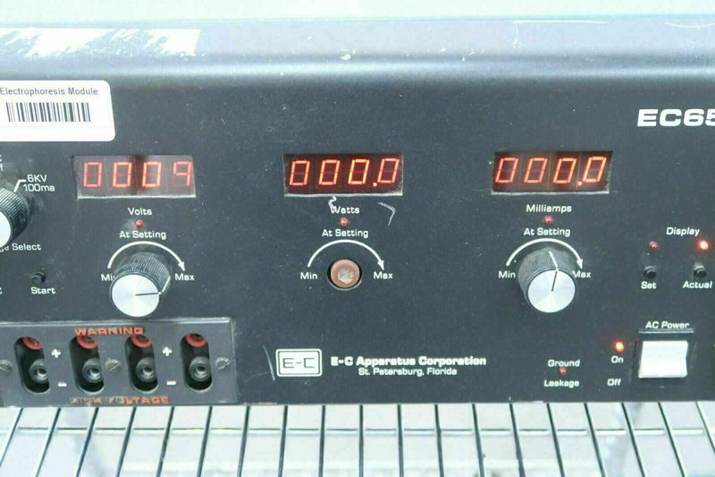 EC Apparatus EC650 Electrophoresis Laboratory Power Supply Microprocessor Module