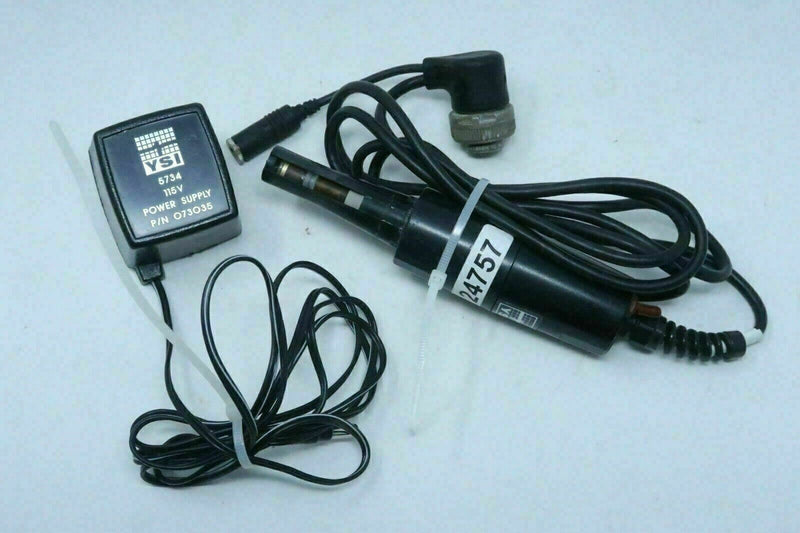 YSI 58 Probe & Power Supply for Portable Dissolved Oxygen Meter
