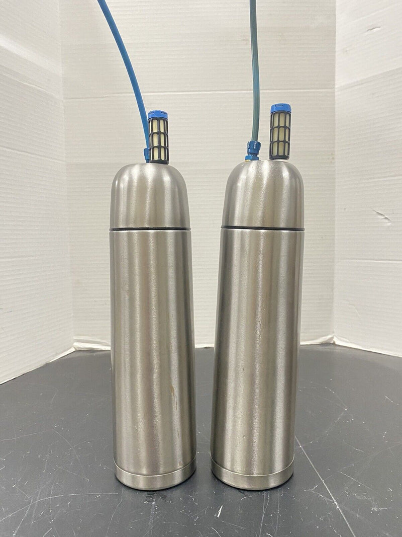 2x Highlights Edelstahl Rost Frei Stainless Steal Oil Canisters 18/10