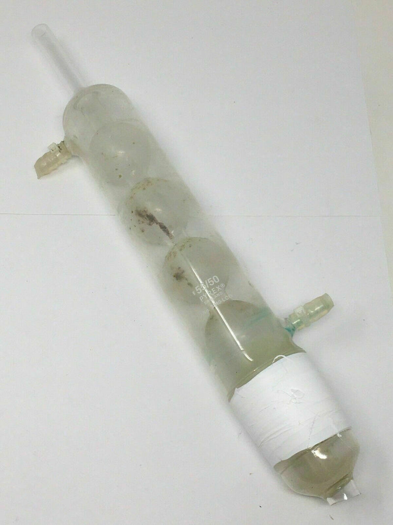 Corning Pyrex Allihn Laboratory Glass Condenser 55/50 Soxhlet Extractor 3840-LCO