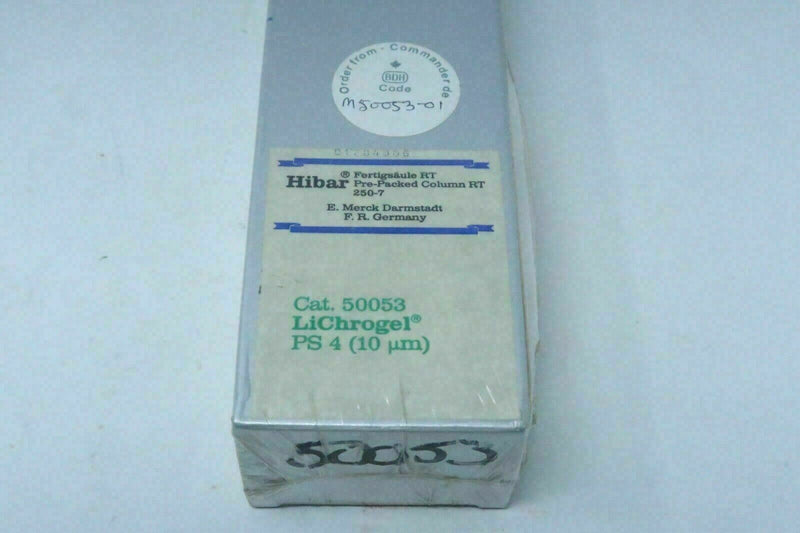 new Merck (Cat. 50053) Hibar HPLC Column RT 250-7 LiChrogel PS 4 (10 um)
