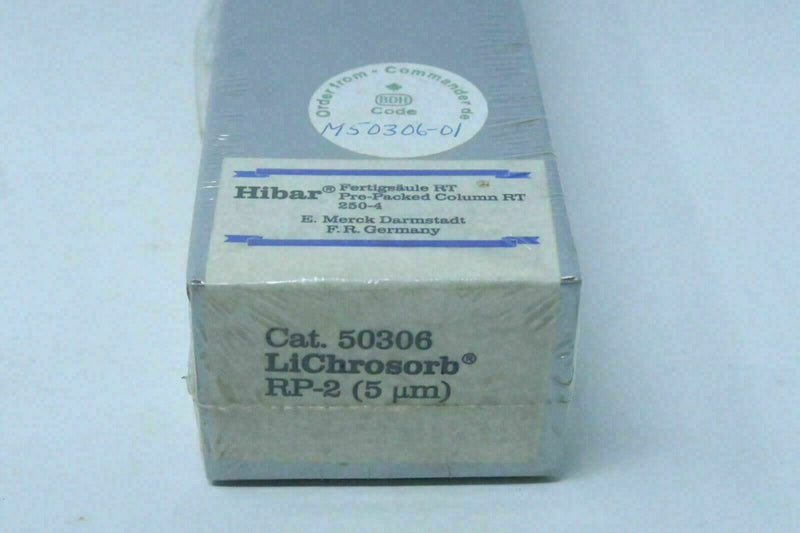 new Merck (Cat. 50306) Hibar HPLC Column RT 250-4 LiChrosorb RP-2 (5 um)