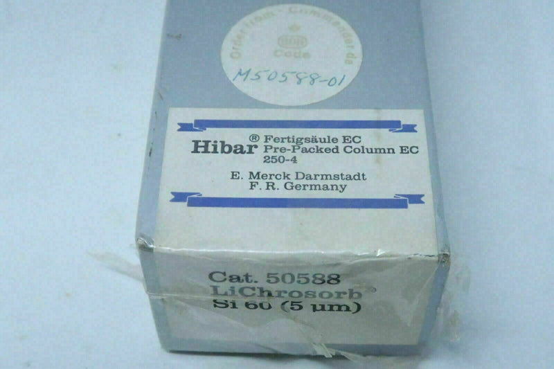new Merck (Cat. 50588) Hibar HPLC Column EC 250-4 LiChrosorb Si 60 (5 um)