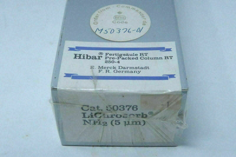 new Merck (Cat. 50376) Hibar HPLC Column RT 250-4 LiChrosorb NH2 (5 um)