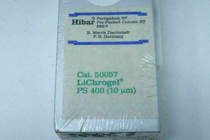 new Merck (Cat. 50057) Hibar HPLC Column RT 250-7 LiChrogel PS 400 (10 um)