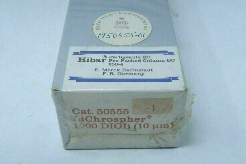 new Merck (Cat. 50555) Hibar HPLC Column EC 250-4 LiChrospher 1000 DIOL (10 um)