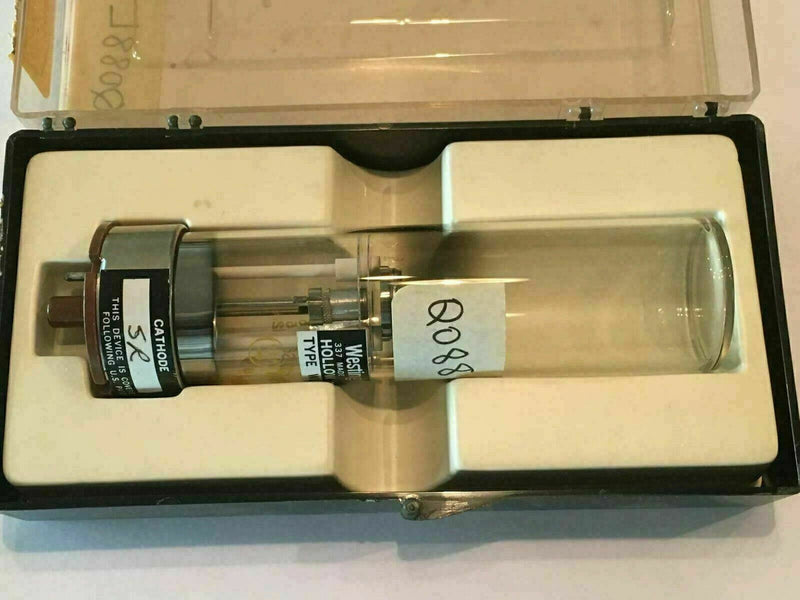 Westinghouse Type WL-22835A Hollow Cathode Lamp Tube, Element: Sr - Strontium
