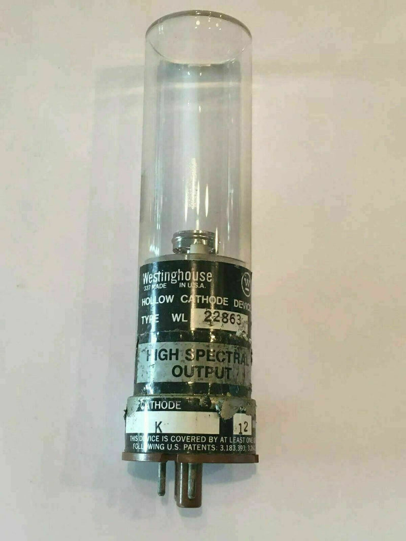 Westinghouse Type WL-22863 Hollow Cathode Lamp (K) Tube, Gas: Ne - Neon