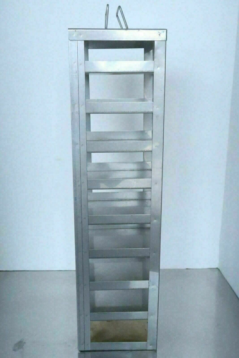 Stainless Steel CRYOGENIC CRYO Storage Freezer Freeze Rack 20" x 5-1/2" x 5-1/2"