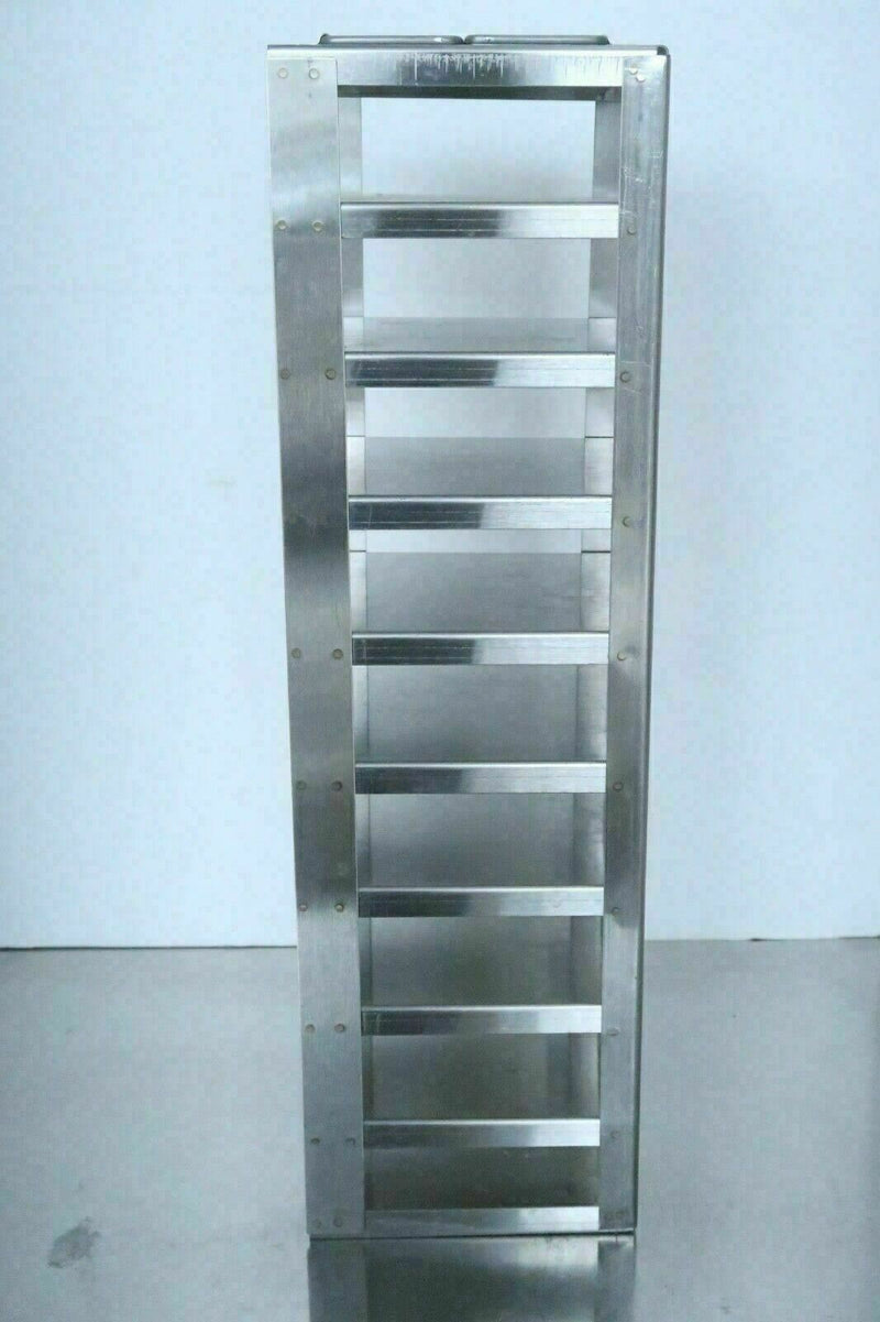 CRYOGENIC Cryo Freeze Dry Lab Storage Freezer Rack, (19" x 5-1/2" x 5-1/2")