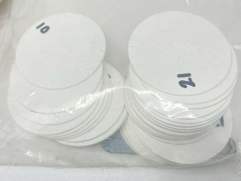 Lot of Brinkmann P/N: 023-49-310-1 Tissue Chopper Vibratome Plastic Discs