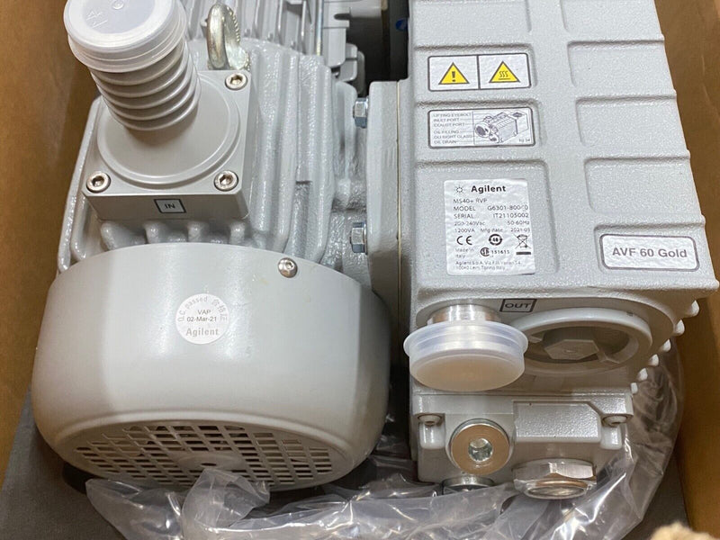 Agilent MS40+ (G6301-80040) Rotary-Vane Vacuum Pump For LC-MS Mass Spectrometer