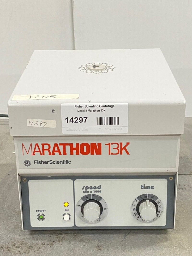 Fisher Scientific Marathon 13K Benchtop Laboratory Centrifuge w/o Rotor
