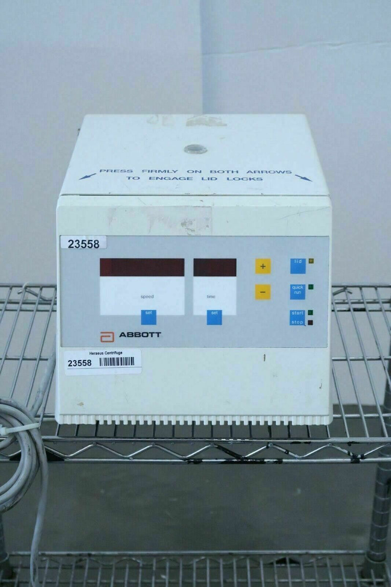 Abbott Laboratories / Heraeus 3531 Bench Type Laboratory Micro Centrifuge