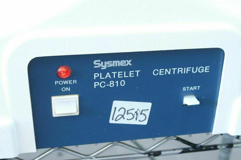 Sysmex PC-810 Benchtop Fixed-speed Laboratory Bench Top Centrifuge