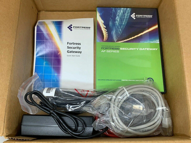 New in box, Fortress Technologies AF 2100 / AF2100 Security Gateway Kit