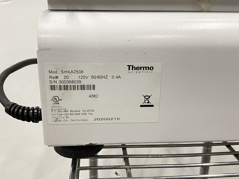 Thermo Scientific MaxQ 2508 Benchtop Orbital Platform Lab Shaker,