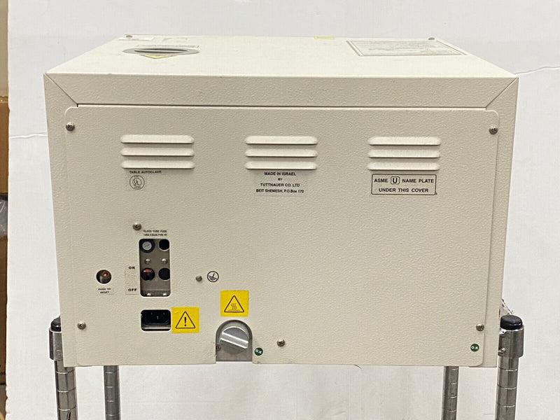 Tuttnauer Brinkmann 2540ek Bench Model Autoclave