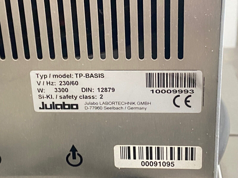 Julabo FP40 Circulating Refrigerated & Heating Water Bath, TP-BASIS Temp Control