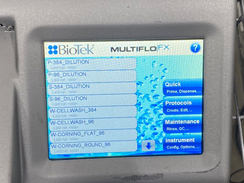 2017 BioTek Multi-Mode Multiflo FX Microplate Dispenser