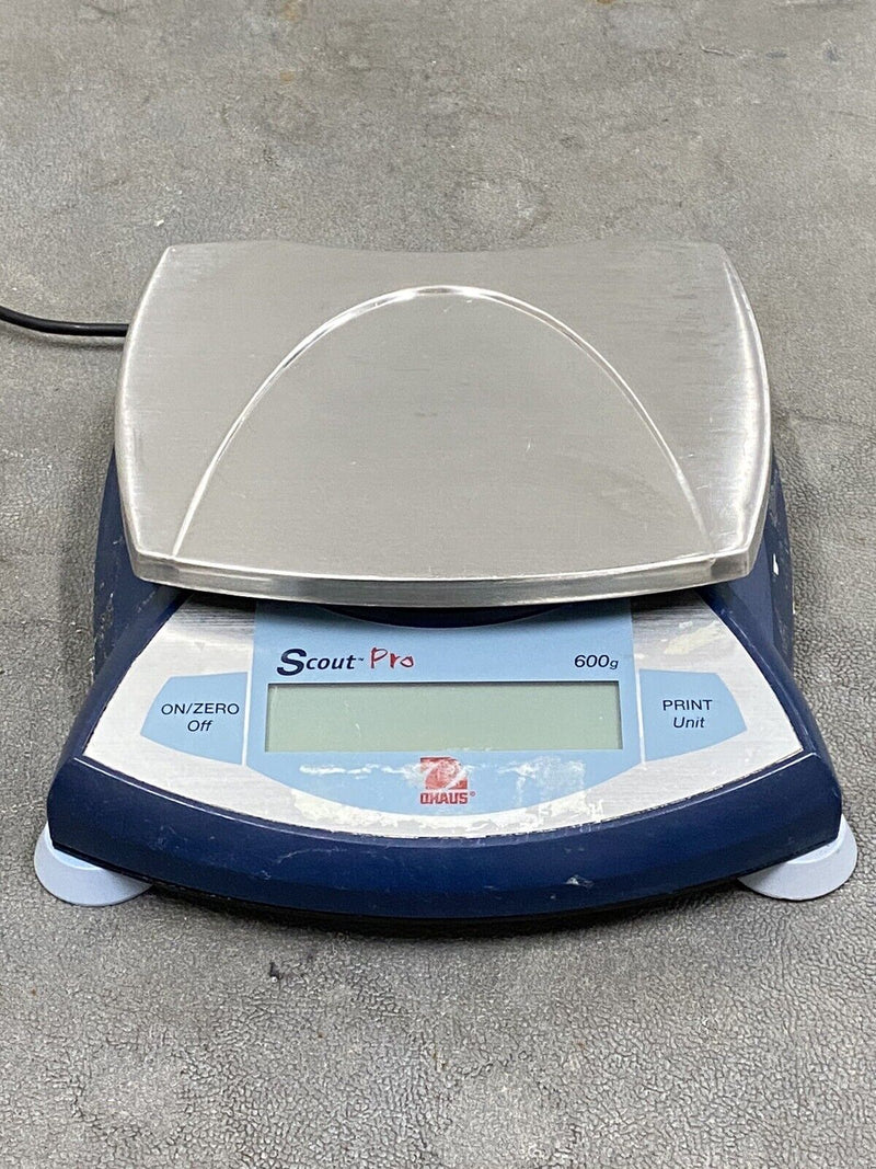 Ohaus Scout Pro SP601 analytical lab scale digital balance 600g / 100mg USB
