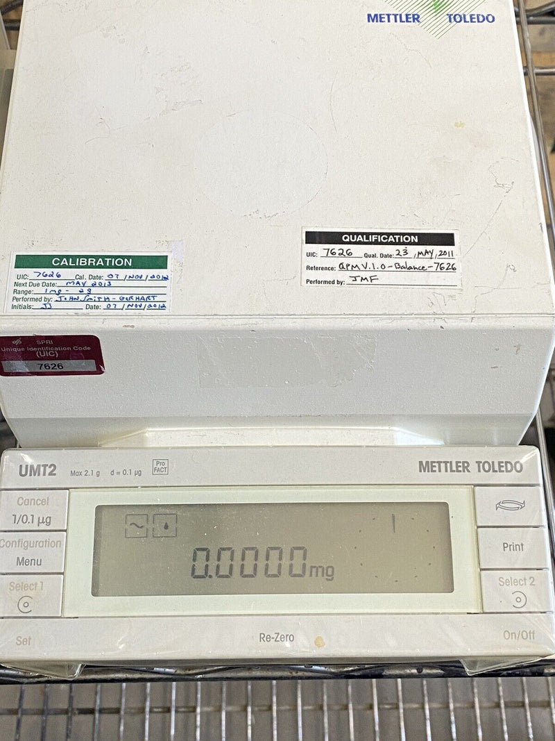 Mettler Toledo UMT2 Control Unit + Micro Lab Balance Scale