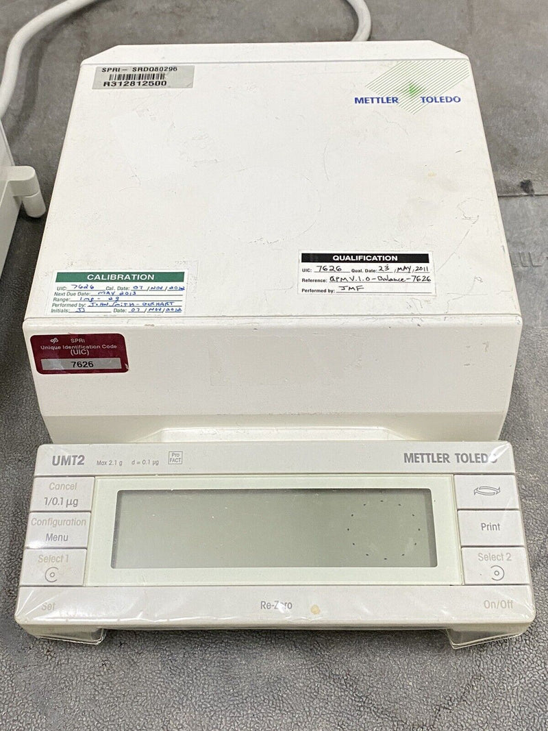 Mettler Toledo UMT2 Control Unit + Micro Lab Balance Scale