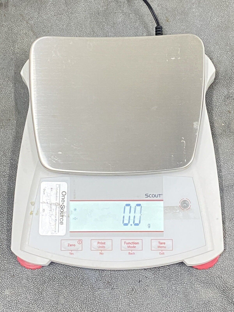 Ohaus SPX621 Scout SPX analytical lab scale digital balance (620g x 0.1g)