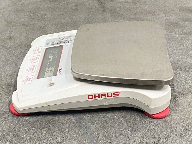 Ohaus SPX621 Scout SPX analytical lab scale digital balance (620g x 0.1g)