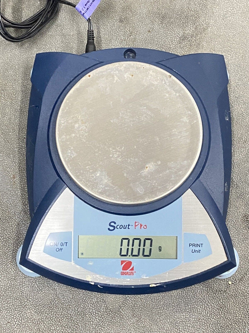 Ohaus Scout Pro SP602 analytical lab scale digital balance, 600g capacity
