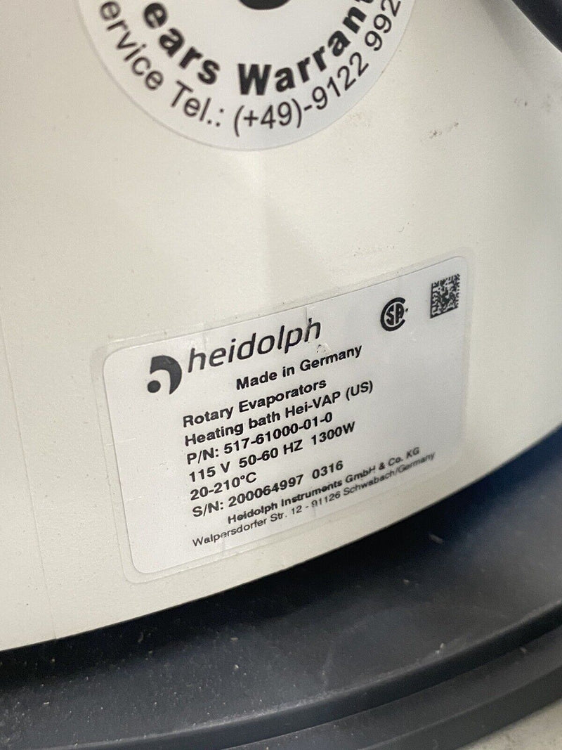 Heidolph Base Hei-VAP ML Adv/Pre Rotary Evaporator, Heating Bath, & G5 Glassware